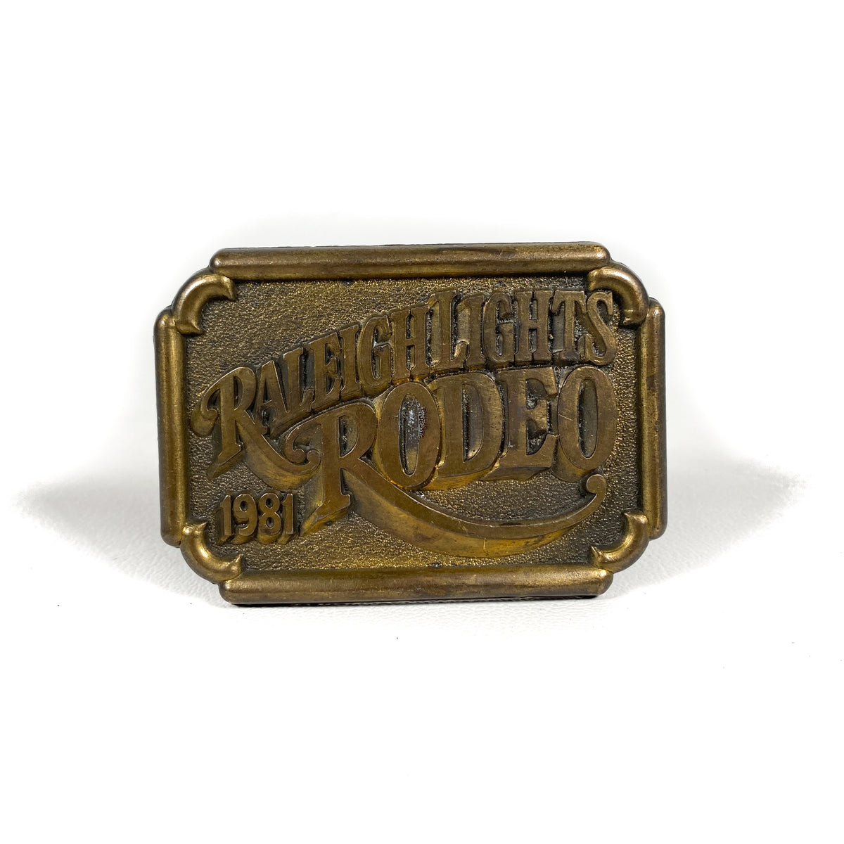 Vintage 1981 Raleigh Lights Rodeo Belt Buckle – CobbleStore Vintage