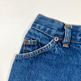 Vintage 80's Chic Denim Cut Off High Rise 26 Waist Shorts