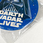 Vintage 1977 Star Wars Darth Vader Lives Button