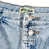 Vintage 90's Guess Light Wash Denim Jean Shorts