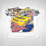 Vintage 90's Dale Earnhardt Wrangler AOP NASCAR T-Shirt