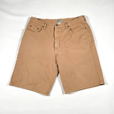 Vintage 90's Guess USA Tan Denim Shorts