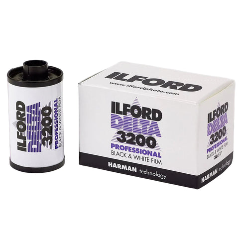 Ilford Delta 3200 ISO Black and White 35mm Film