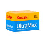 Kodak UltraMax film packaging on a white background