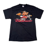 Modern 2006 Budweiser Warthog Biker Graphic T-Shirt