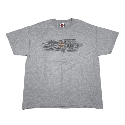 Modern 2006 Harley Davidson Apple T-Shirt