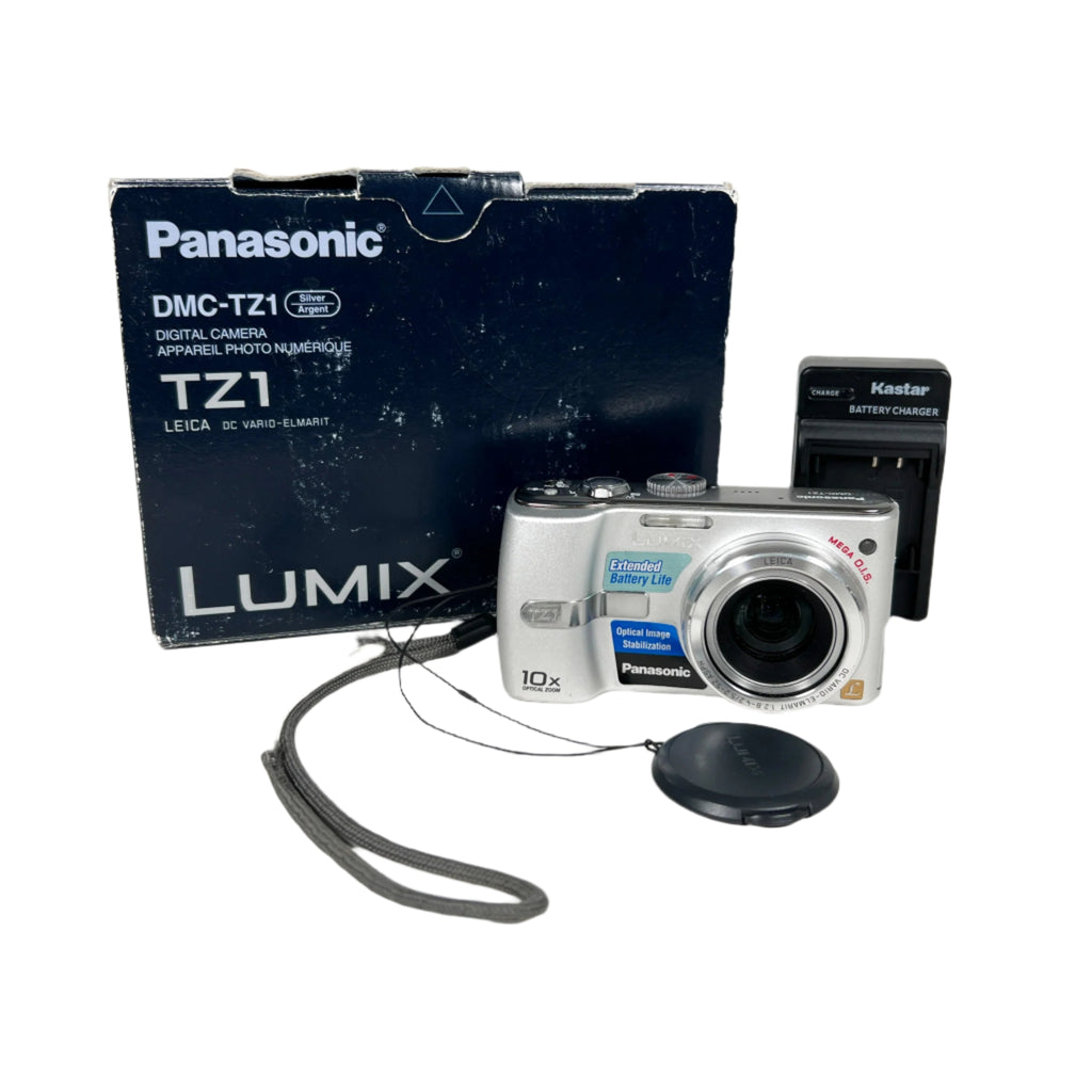 Panasonic デジカメ LUMIX DMC-TZ1（シルバー）光学10倍 Amazon.com : Panasonic Lumix DMC-TZ1K 5MP Compact Digital Camera