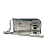 Modern 2007 HP Photosmart E327 5MP Silver Digital Camera