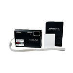 Modern 2007 Nikon Coolpix S51 8.1MP Point & Shoot Digital Camera