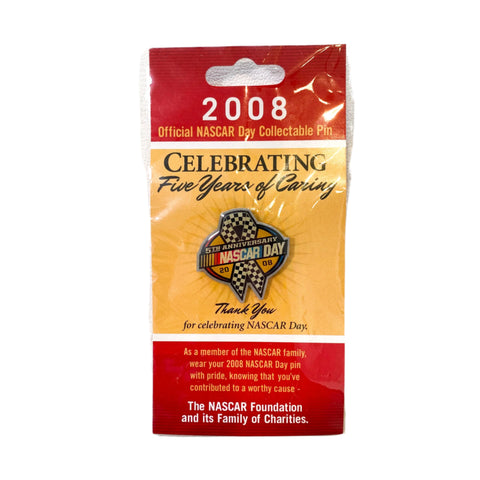 Modern 2008 NASCAR Day 5th Anniversary Collectible Pin