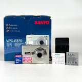 Modern 2008 Sanyo VPC-E870 8.1MP Digital Camera Kit Digital Camera