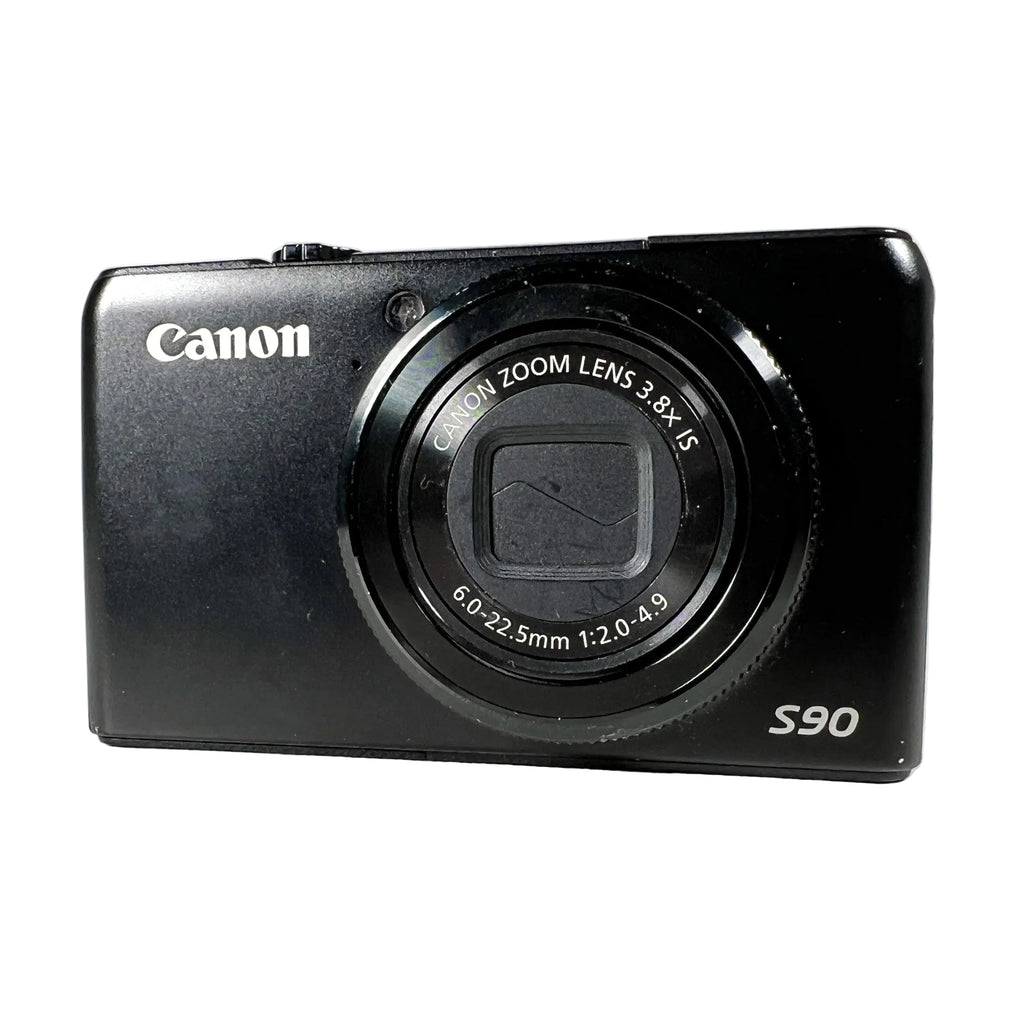 Modern 2009 Canon PowerShot S90 🔴 BROKEN LCD 🔴 10MP Digital