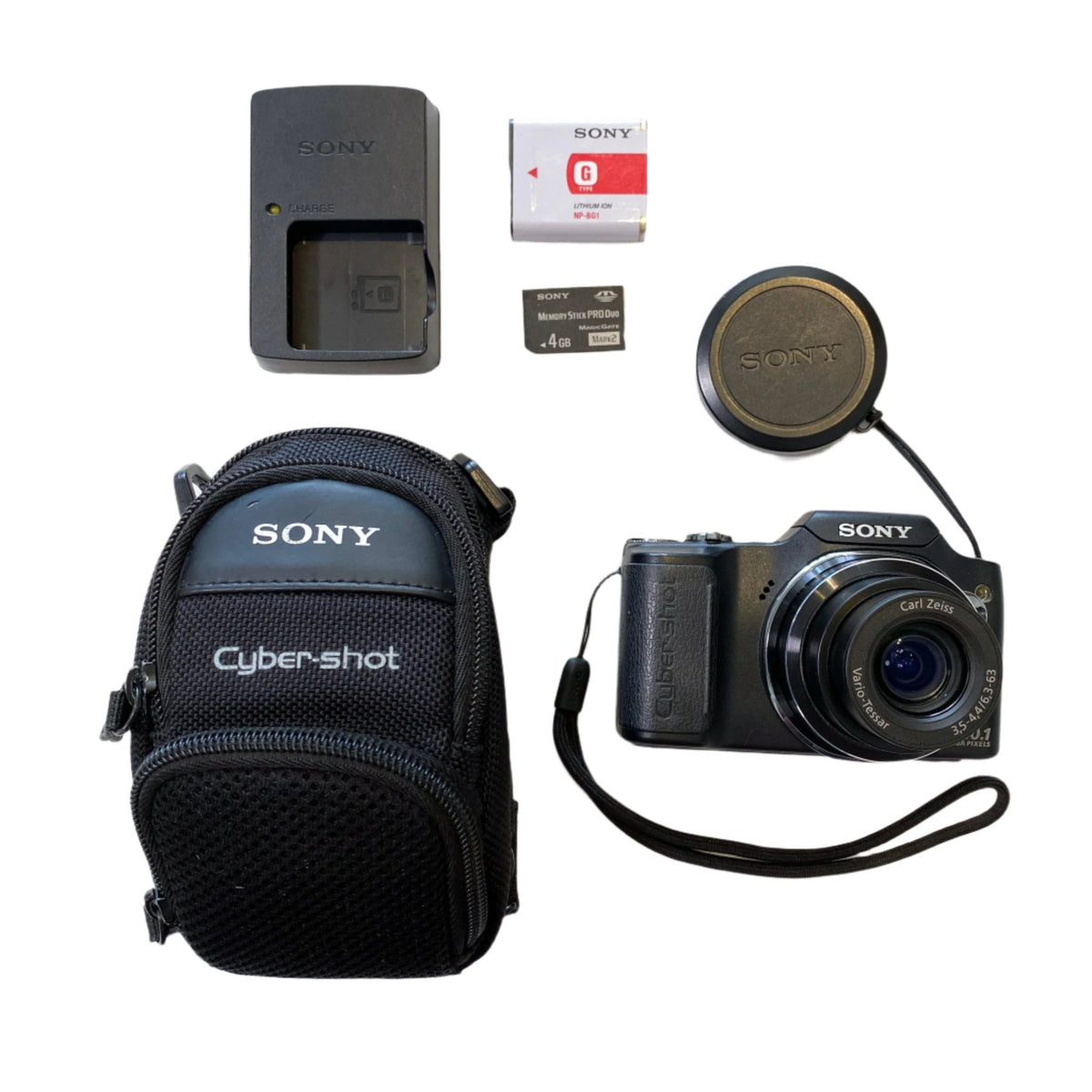 Modern 2009 Sony Cyber-shot DSC-H20 Digital Camera – CobbleStore Vintage