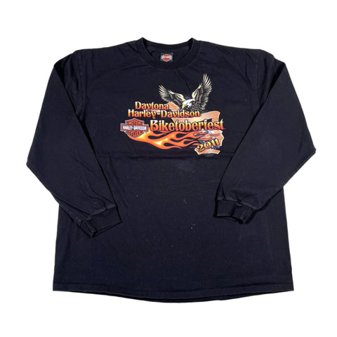 Modern 2011 Harley-Davidson Biketoberfest Daytona Long Sleeve T-Shirt