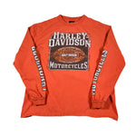 Modern 2011 Harley Davidson Long Sleeve New River NC T-Shirt