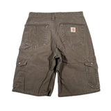 Modern 2017 Carhartt Brown Ripstop Workwear Cargo Shorts
