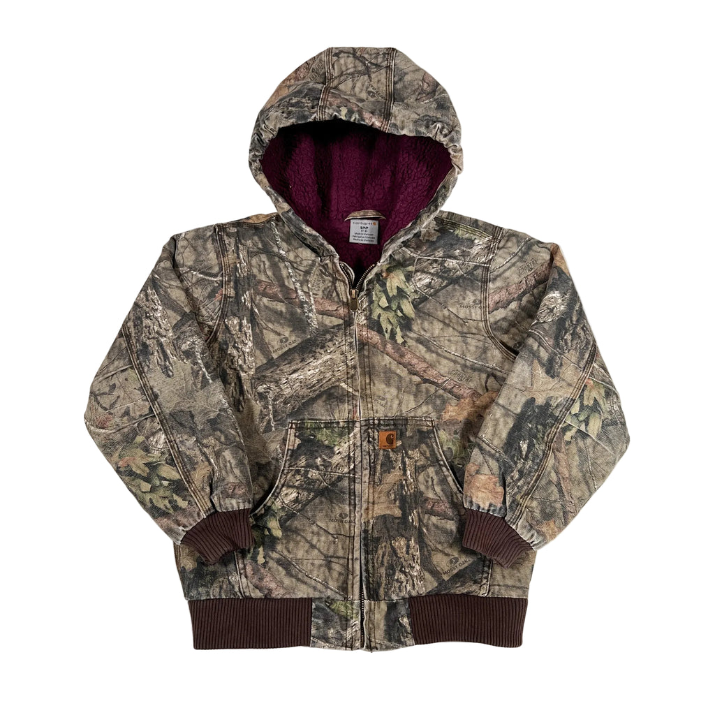 Modern 2019 Carhartt Mossy Oak Hooded Camo Youth Jacket