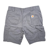 Modern 2022 Carhartt Gray Ripstop Cargo Work Shorts