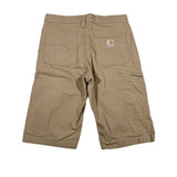 Modern 2022 Carhartt Khaki Canvas Relaxed Fit Work Shorts