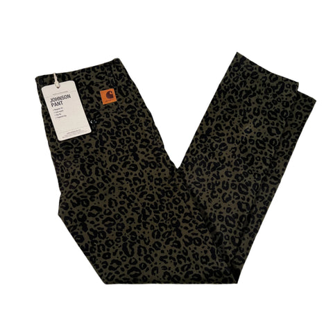 Modern Y2K Carhartt WIP Johnson Animal Print Pants