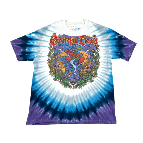 Modern Y2K Grateful Dead Terrapin Moon Tie-Dye T-Shirt