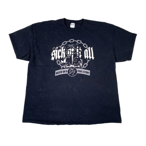 Modern Y2K Sick of it All NYHC Band T-Shirt
