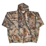 Camouflage-patterned shirt on a white background