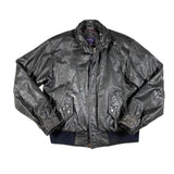 Vintae 80's Carl Michaels Black Leather Jacket