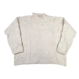 Vintae 90's Arancrafts Clover Merino Wool Sweater