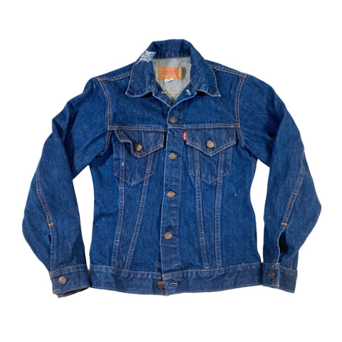 Vintage 1971 Levi's Type III Small e Single Stitch Denim Jacket