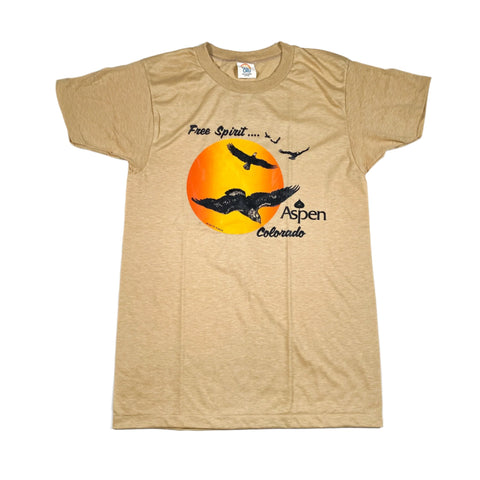 Vintage 1979 Aspen Colorado Free Spirit T-Shirt