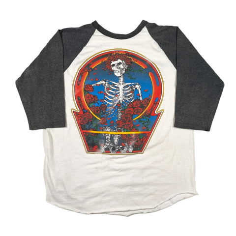 Vintage 1980 Grateful Dead Bertha Sold Out Tour Raglan T-Shirt