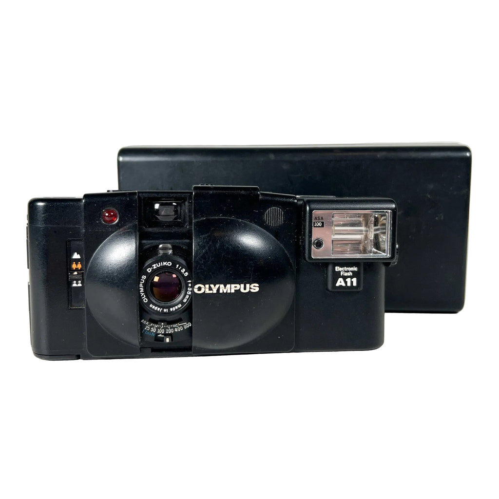 XA2 Olympus Flash A11 35mm Camera Film with Electronic | Vintage w