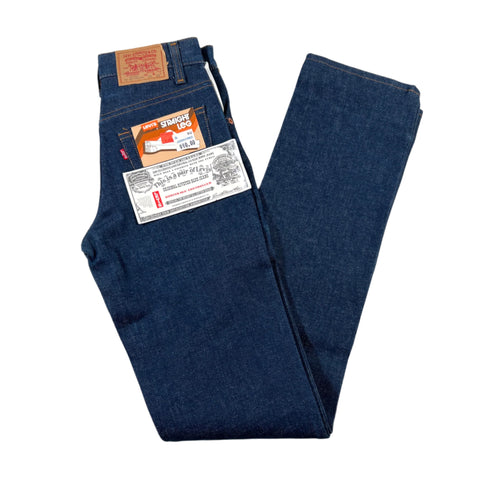 Vintage 1981 Levi’s 720 Student Dark Straight Leg Deadstock Jeans