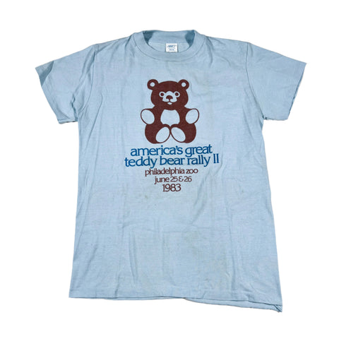 Vintage 1983 Teddy Bear Rally II Philadelphia Zoo T-Shirt
