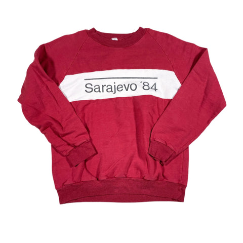 Vintage 1984 Winter Olympics Sarajevo Crewneck Sweatshirt