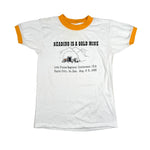 Vintage 1986 Reading Is a Gold Mine Ringer T-Shirt