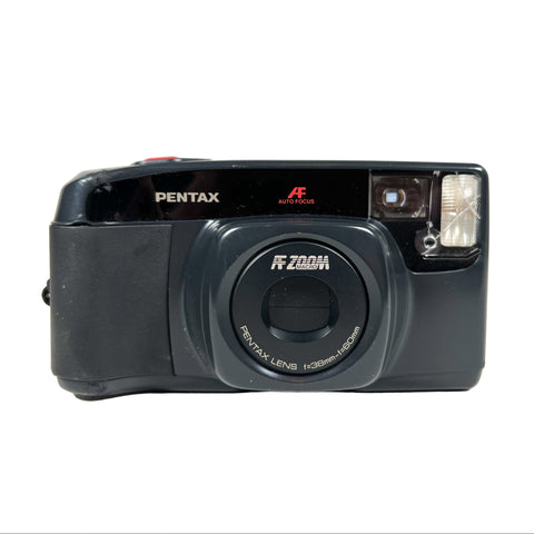 Pentax camera on a white background