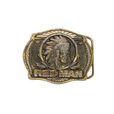 Vintage 1988 Red Man Tobacco Belt Buckle