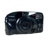 Canon Sure Shot Zoom-S camera on a white background