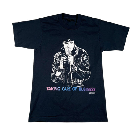Vintage 1989 Elvis Taking Care of Business T-Shirt