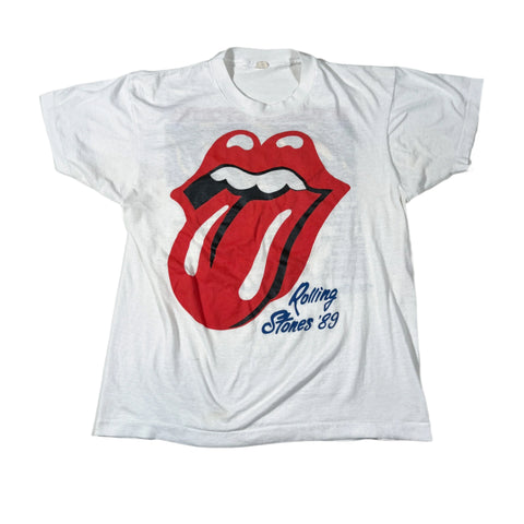 Vintage 1989 Rolling Stones Steel Wheels Tour T-Shirt