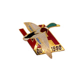 Vintage 1990 Ducks Unlimited Virginia DU Waterfowl Enamel Pin