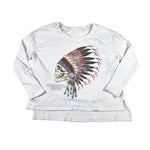 Vintage 1990 Grateful Dead Indian Skull Sweatshirt