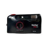Black Vivitar PS 44 camera on a white background