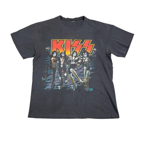 Vintage 1991 Kiss Destroyer Band T-Shirt