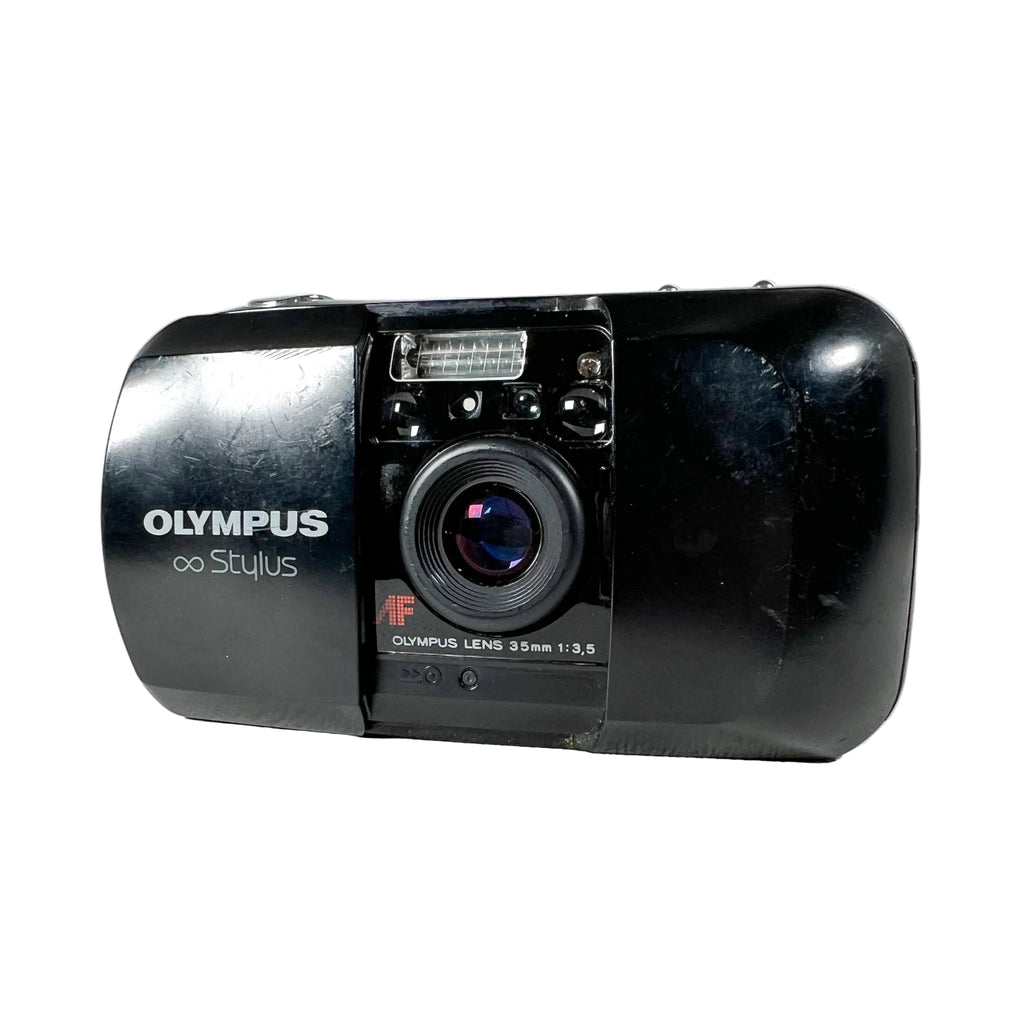 Vintage 1991 Olympus Stylus Infinity 🟡 BAD FLASH 🟡 35mm Film