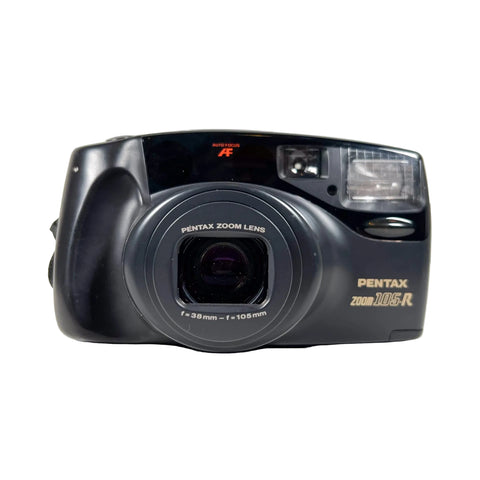 Pentax camera on a white background