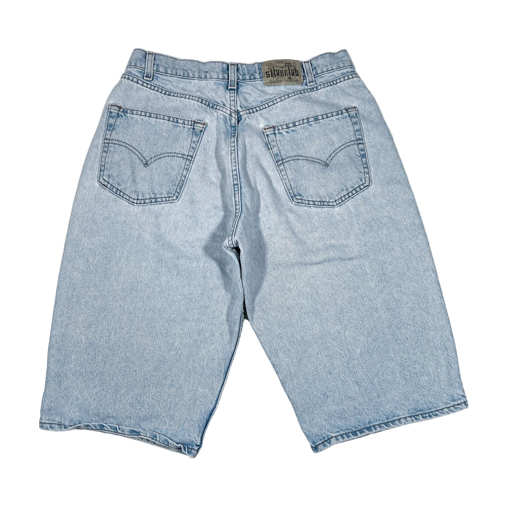Vintage 1992 Levi's SilverTab Baggy Light Wash Denim Shorts