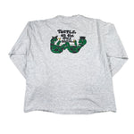 Vintage 1993 Delta Zeta Turtle on the Half Shell Long Sleeve T-Shirt